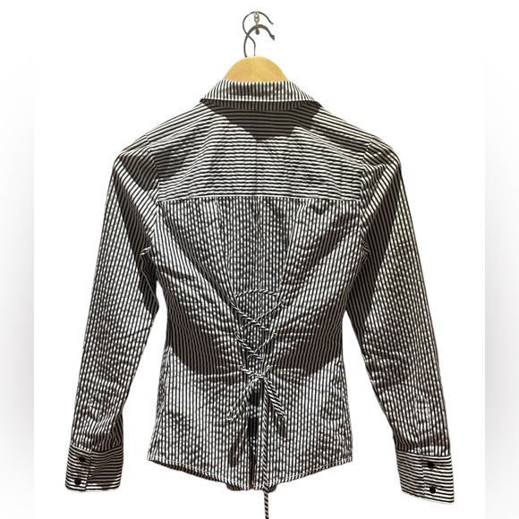 Striped ‘Guess’ button down Shirt - Picture 2 of 8